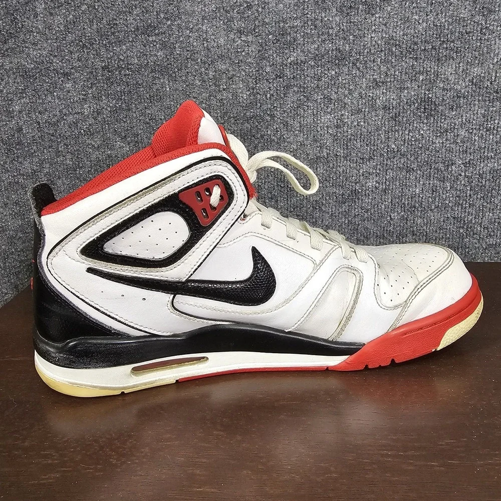 Nike Mens Air Flight Falcon Multicolor‎ Leather Basketball Sneakers Size 11.5